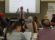 Professional Development training in Reading and Writing at Al Ittihad Private School, Dubai, UAE presented by Dr. Chris Weber on 17 November 2016 Thursday